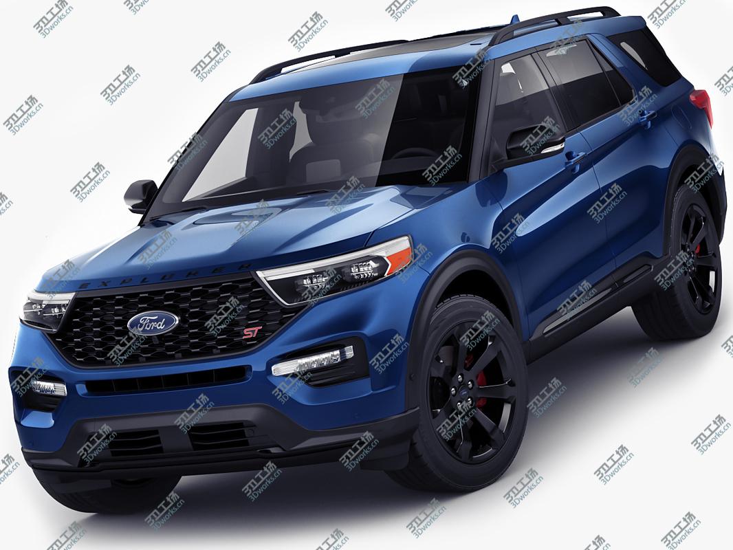 images/goods_img/2021040163/3D Ford Explorer ST 2020/1.jpg